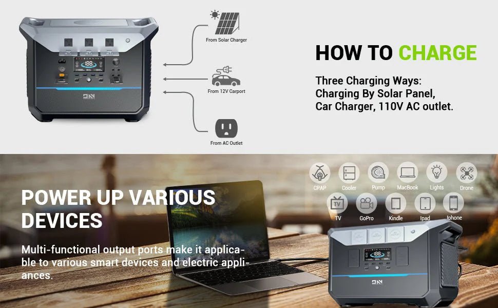 「ポータブル電源の選択を悩んでいる方」必読! - DaranEner ポータブル電源
