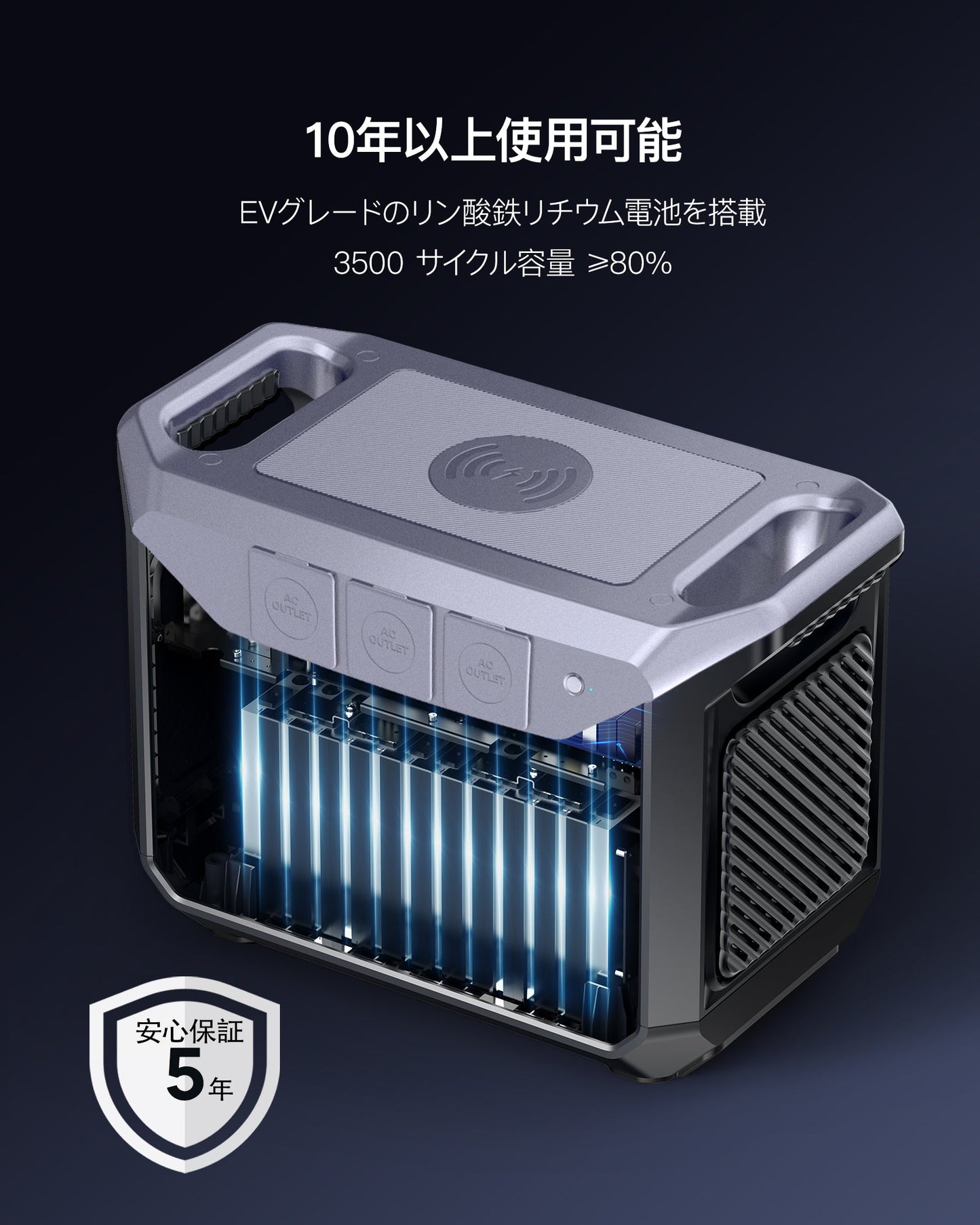 DaranEner NEO2000 ポータブル電源 | 2000W 2073.6Wh - DaranEner ポータブル電源