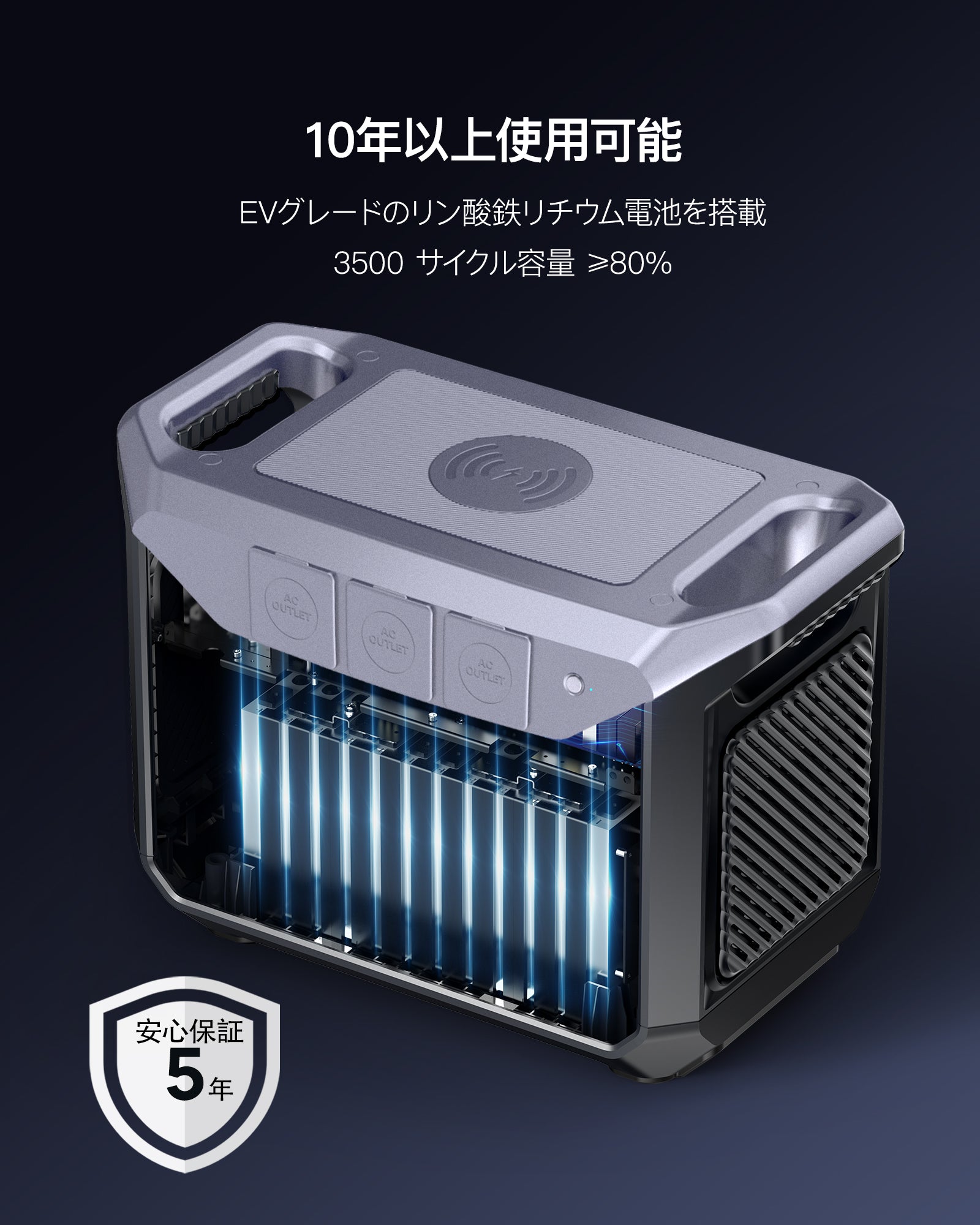 DaranEner NEO2000 ポータブル電源 | 2000W 2073.6Wh - DaranEner ポータブル電源